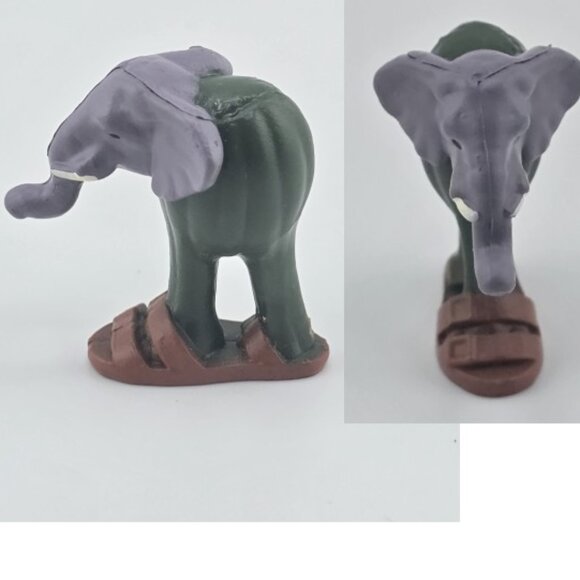 Italian Brainrot Figure Lirili Larila Figure Brainrot figurine Elephant About 2" - Picture 1 of 3